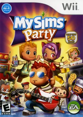 MySims Party box cover front